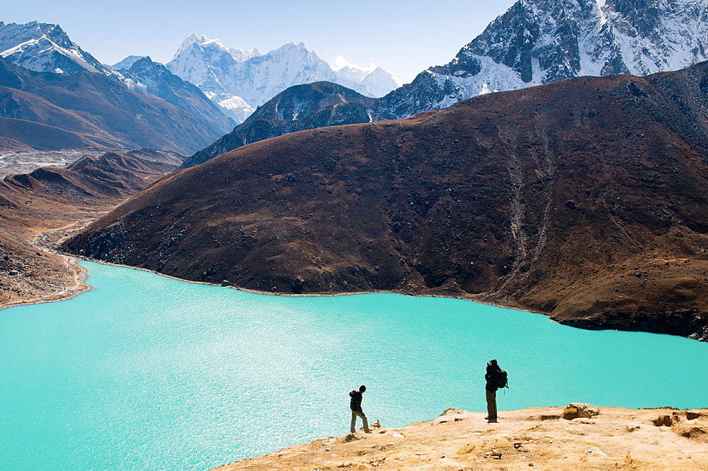 beautiful Gokyo Lake in the Everest Region of Nepal